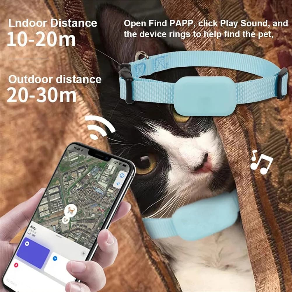Wodoodporny bezabonamentowy lokalizator GPS psa i kota 🐾